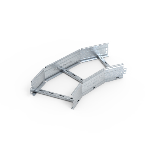 Curva plana escalera 45 grados smart ancho 450 ala 65